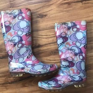 Coach rain boots!